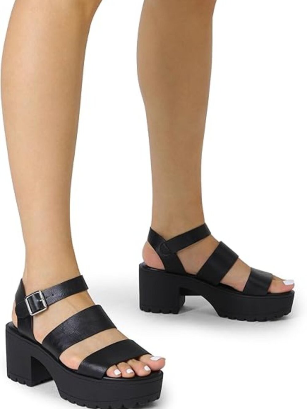 New Platform Block Fisherman Sandals